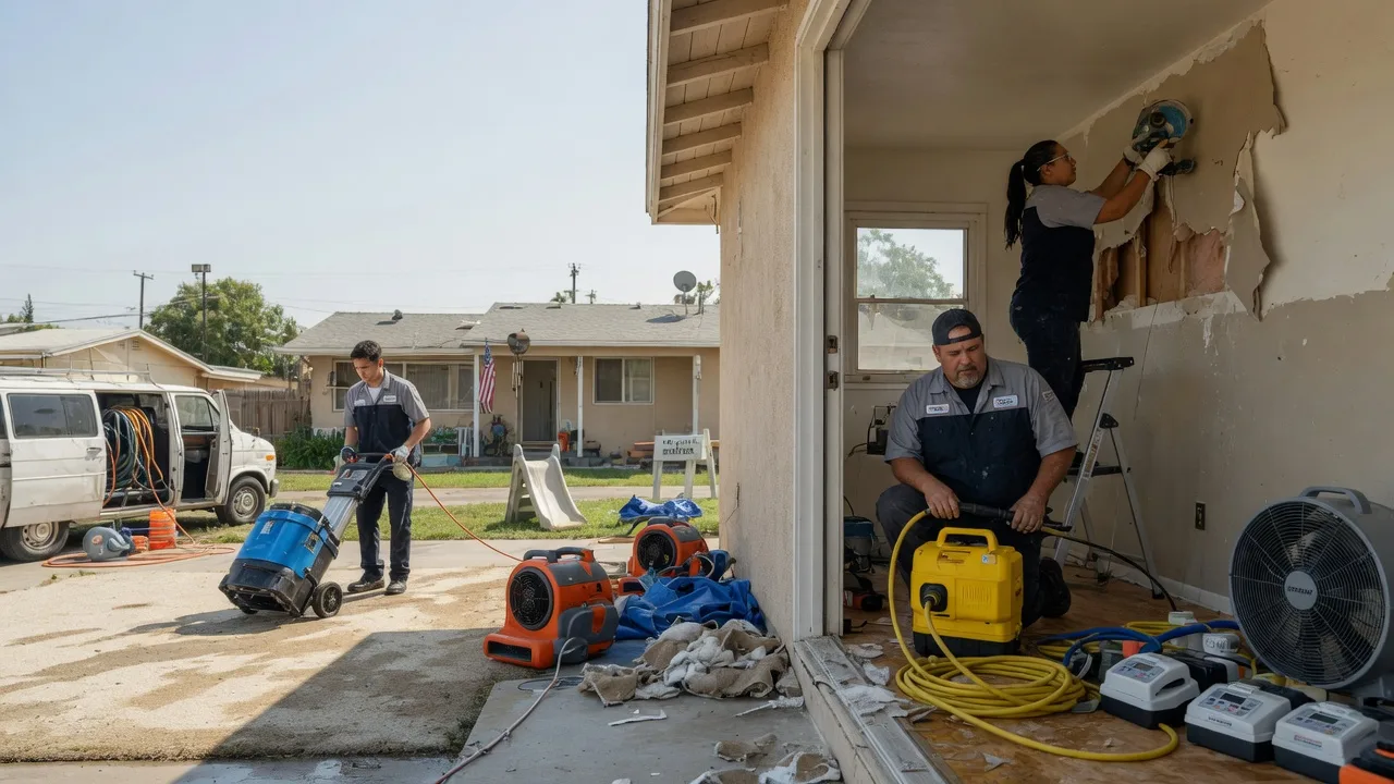 Water Damage Restoration in Fontana, CA near me